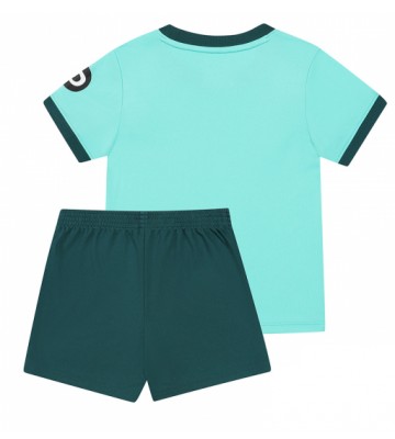 Wolves Udebanetrøje Børn 2025-26 Kortærmet (+ Korte bukser)